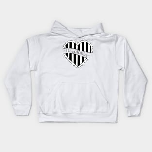 Decolonize heart design Kids Hoodie